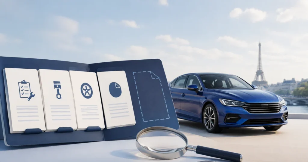 Dossier incomplet à examiner avant l’achat d’une voiture